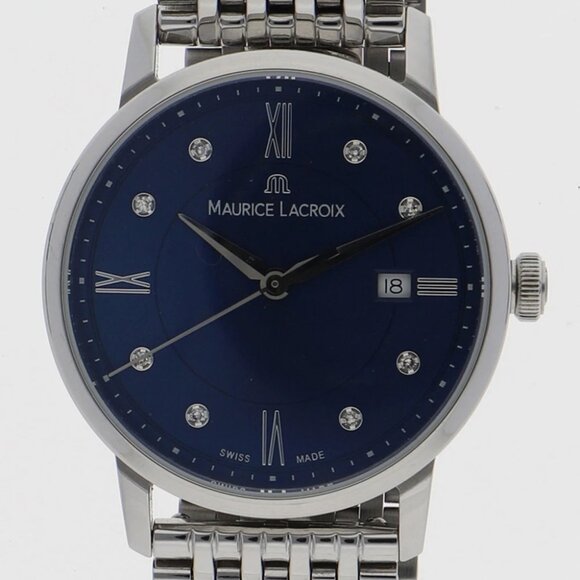 MAURICE LACROIX Watches EL-1094-Stainless Steel002 Stainless Steel Quartz Ge... - Picture 1 of 8